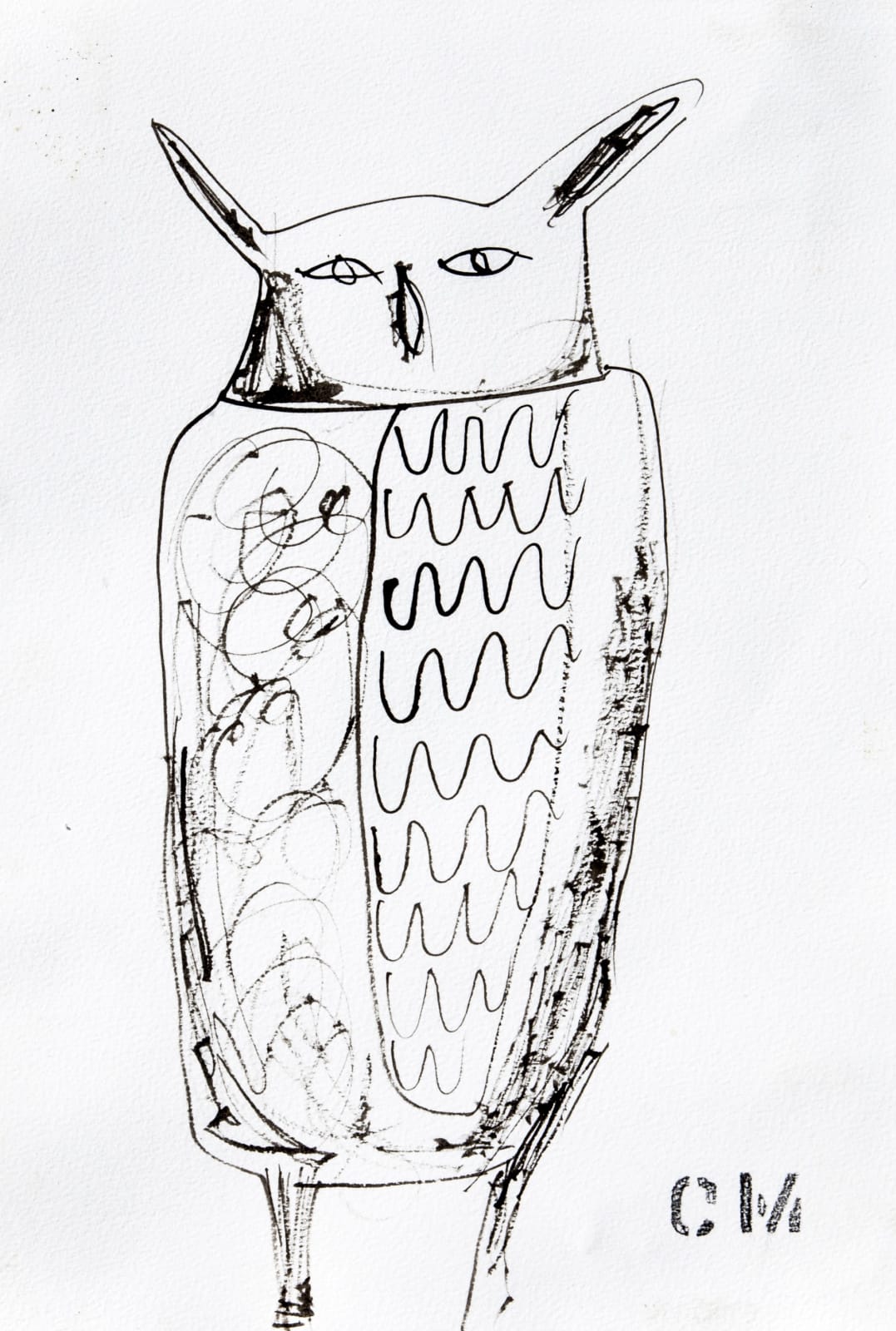Christopher Marvell, Warrior Owl, 2022