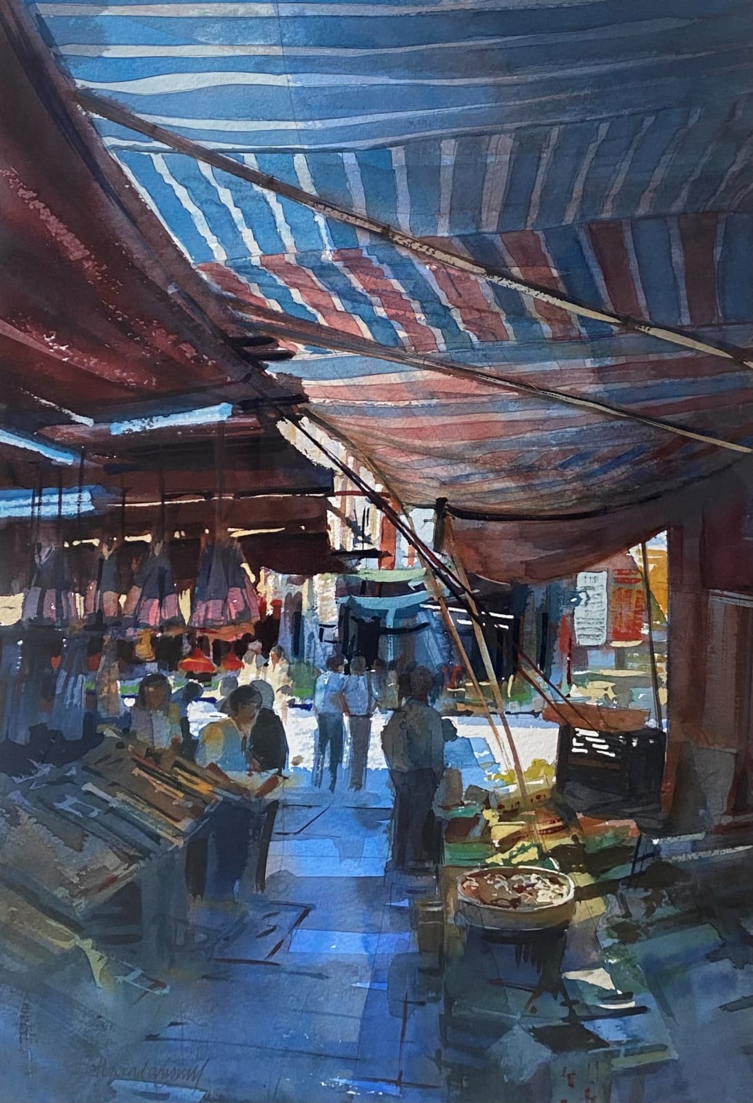 Alexander Creswell, Hong Kong, Dried Fish Stall