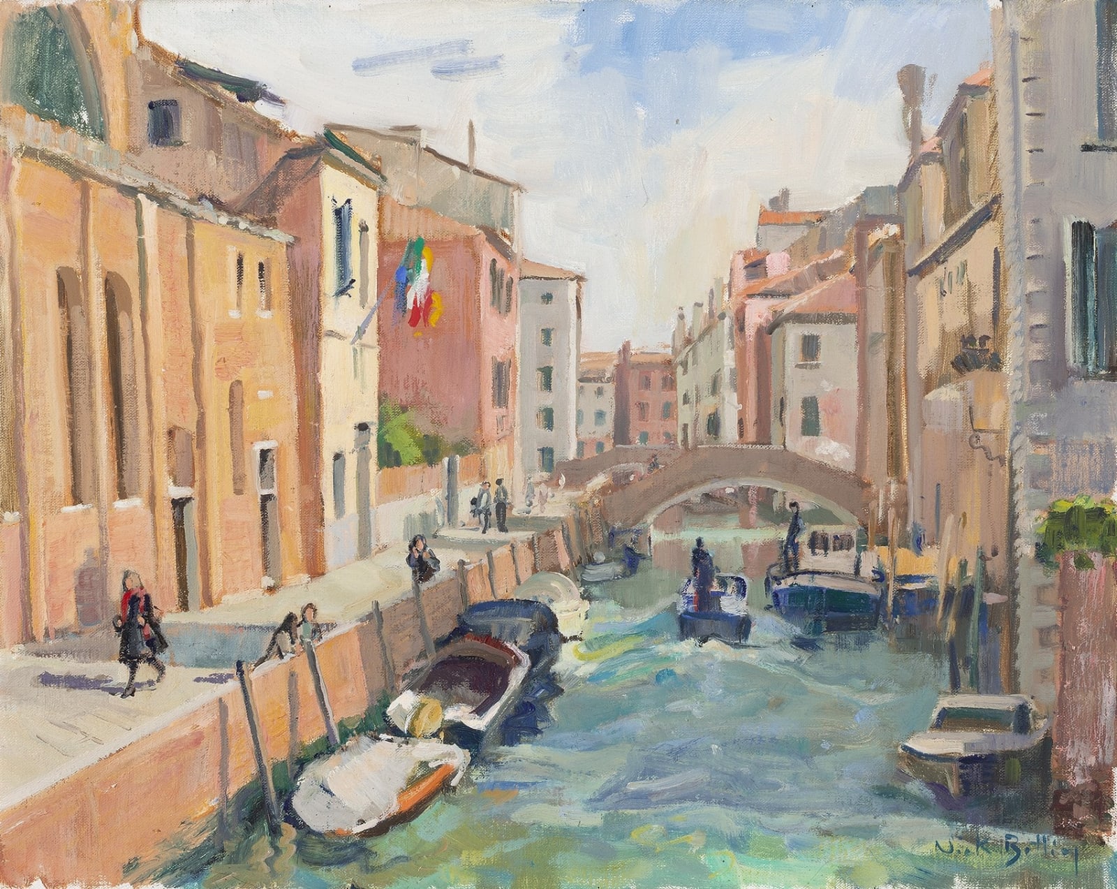 Nick Botting, Boatmen, Venice