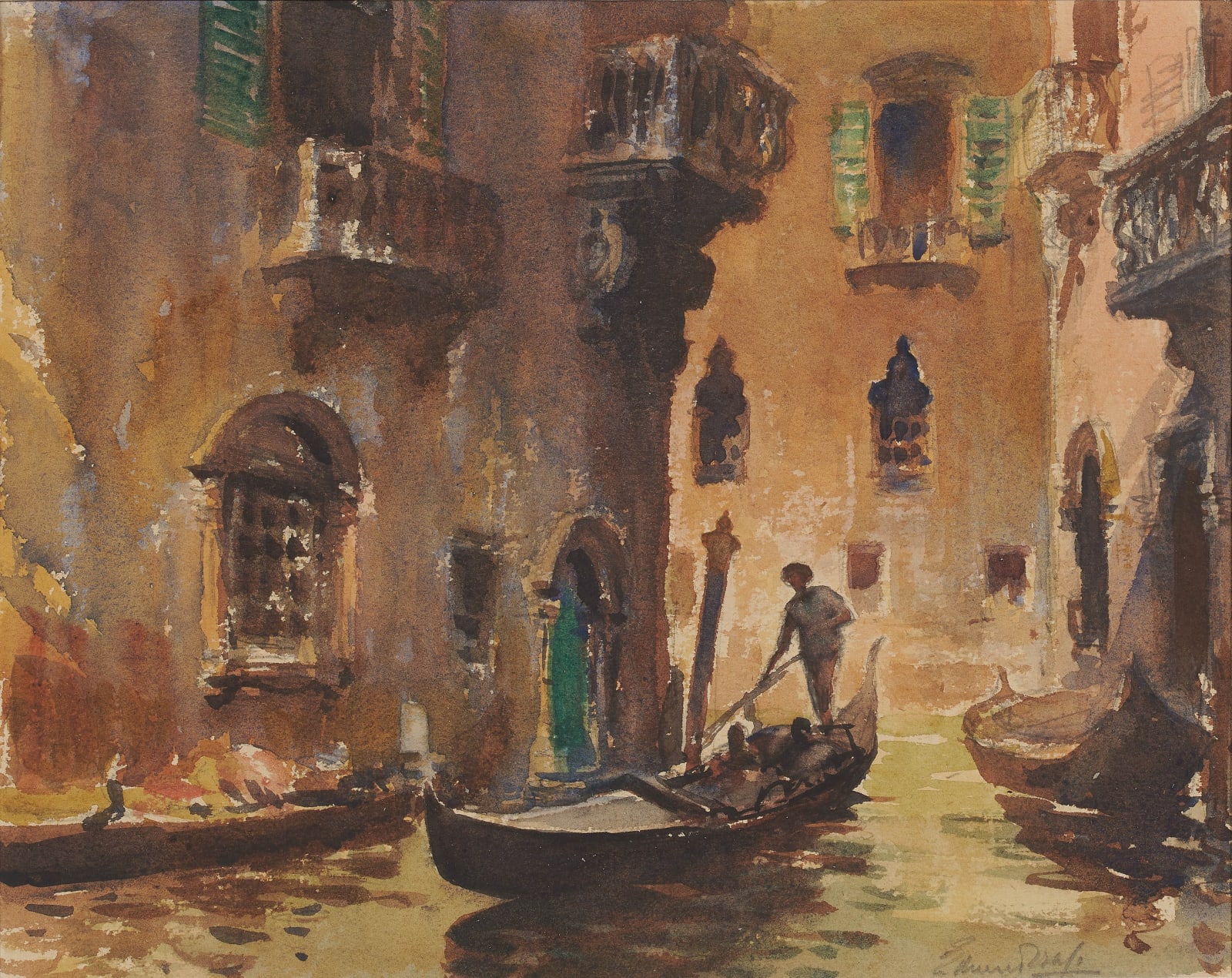 Edward Seago, Venice, circa 1930s