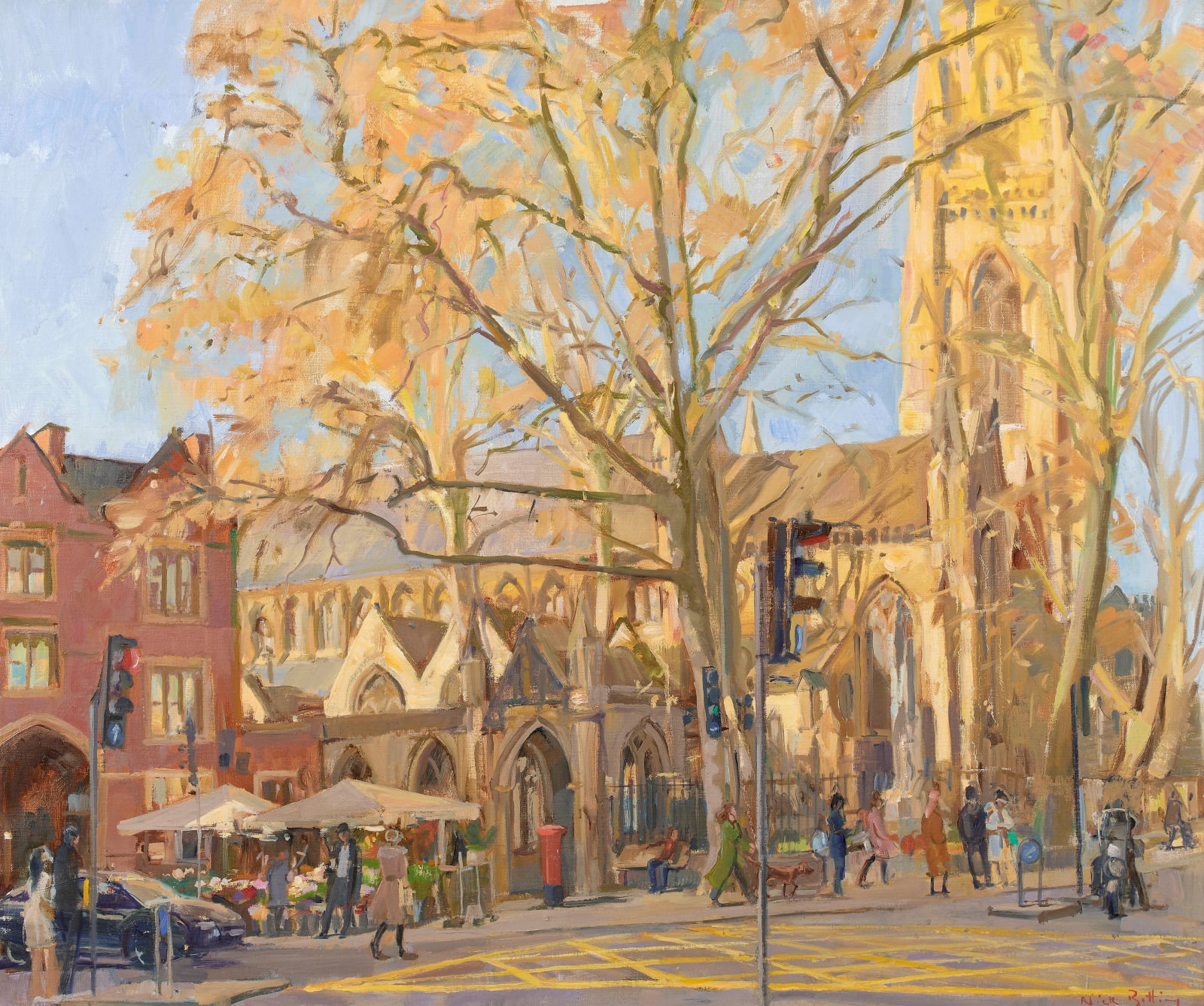 Nick Botting, A Bright Winter's Day in Kensington