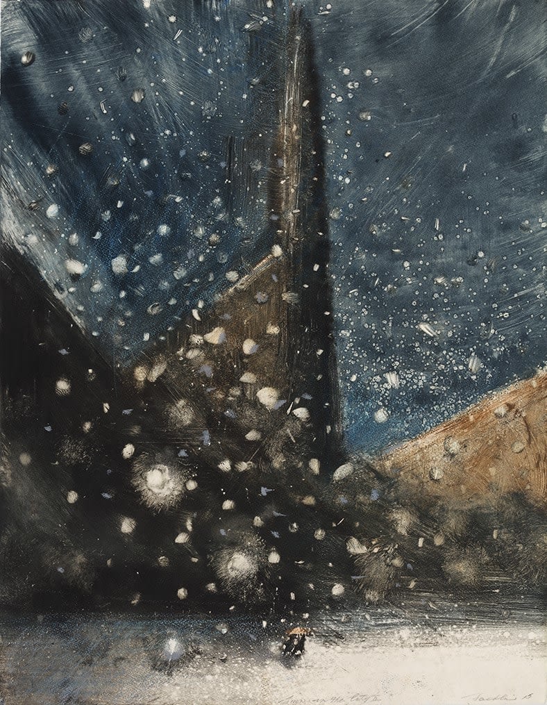 Bill Jacklin, Snow in the City II, 2015
