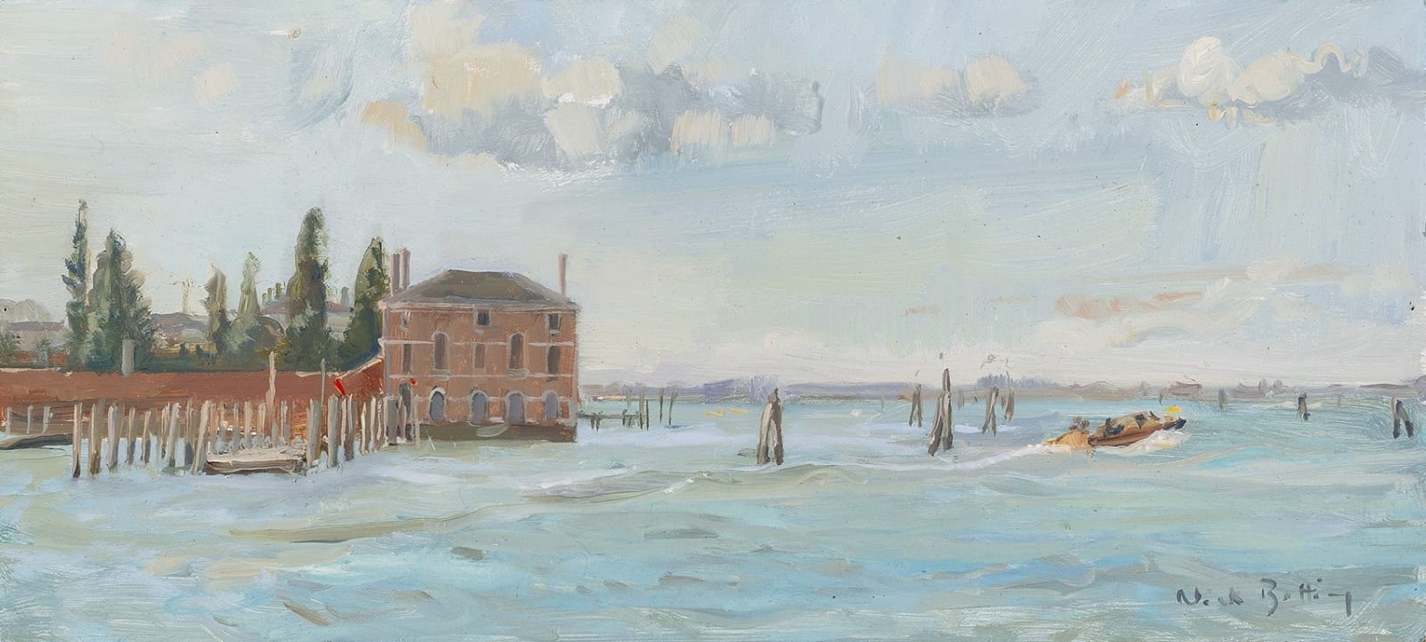 Nick Botting, 46. The casino, Venice, late afternoon