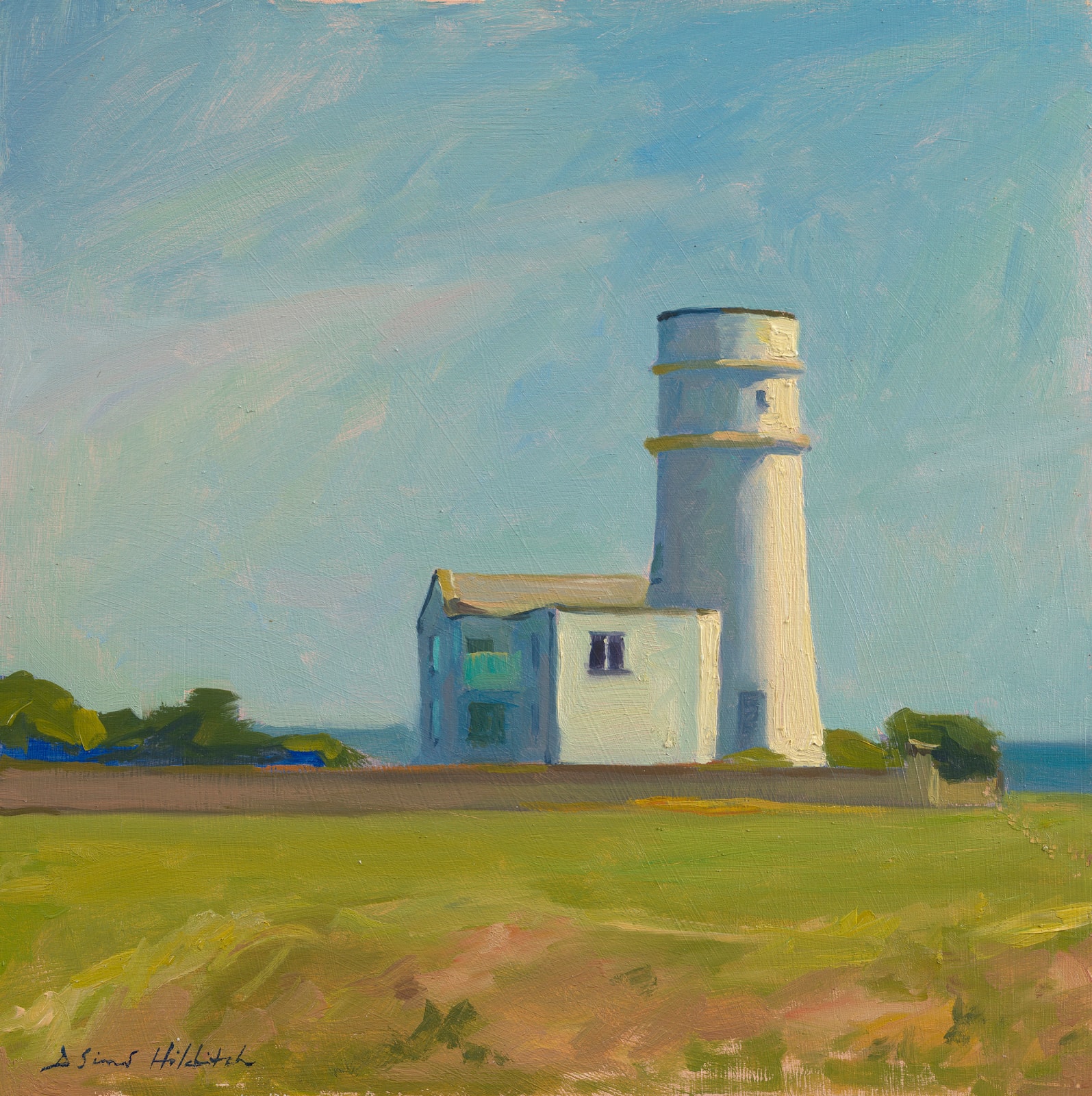 Daisy Sims Hilditch, Hunstanton lighthouse, early morning light