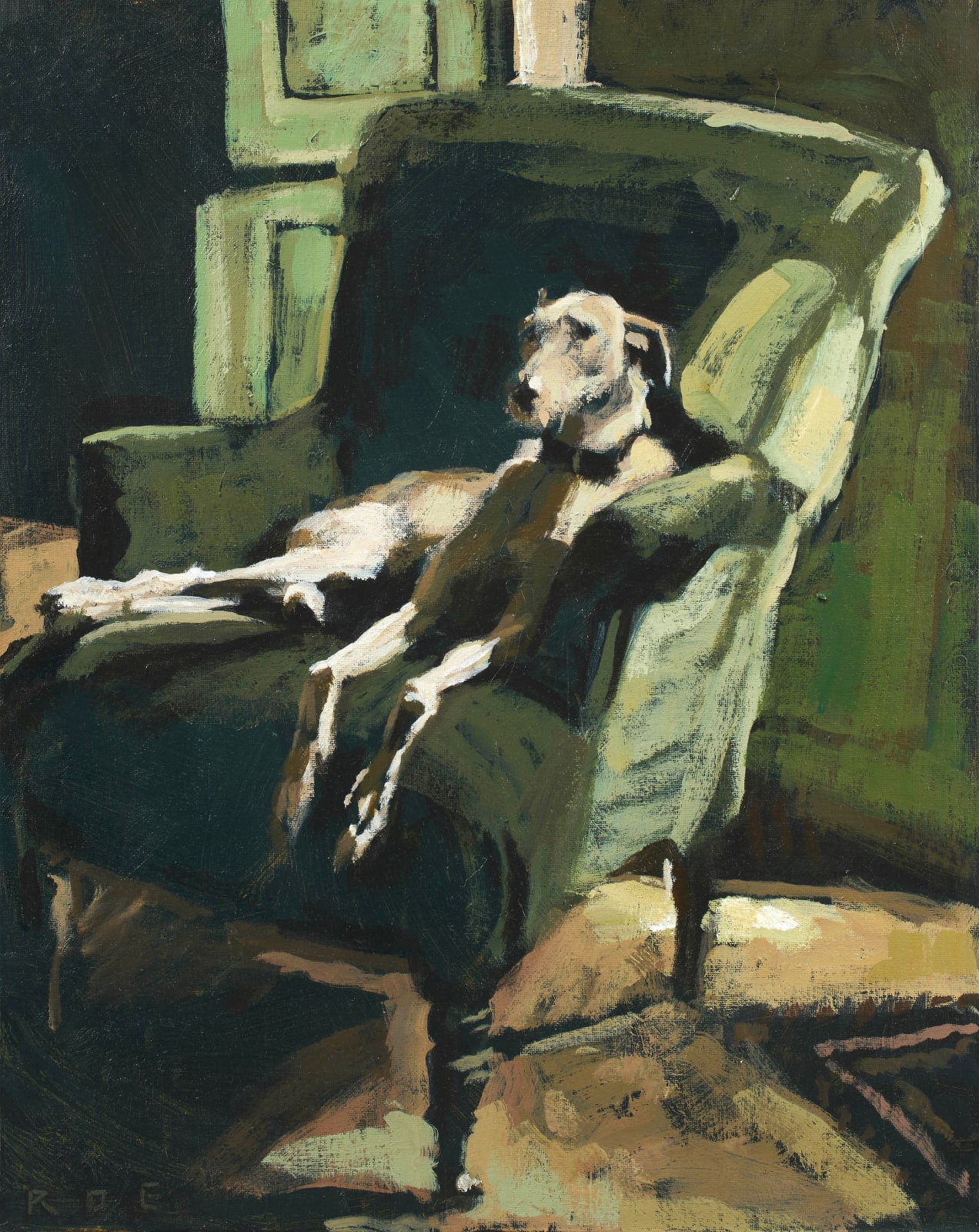 Romy Elliott, Green chair