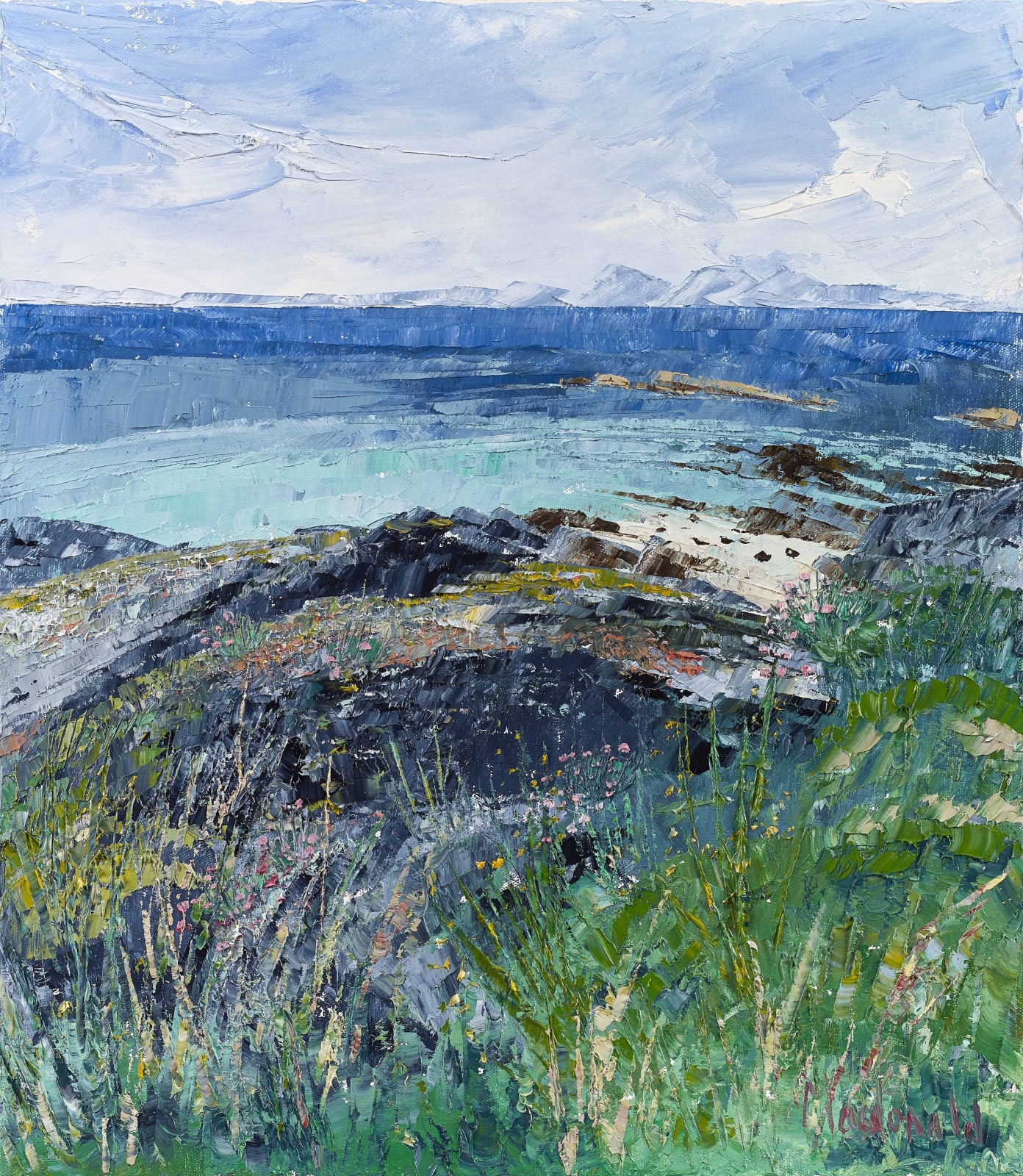 Frances Macdonald, Seal Bay and the Paps of Jura