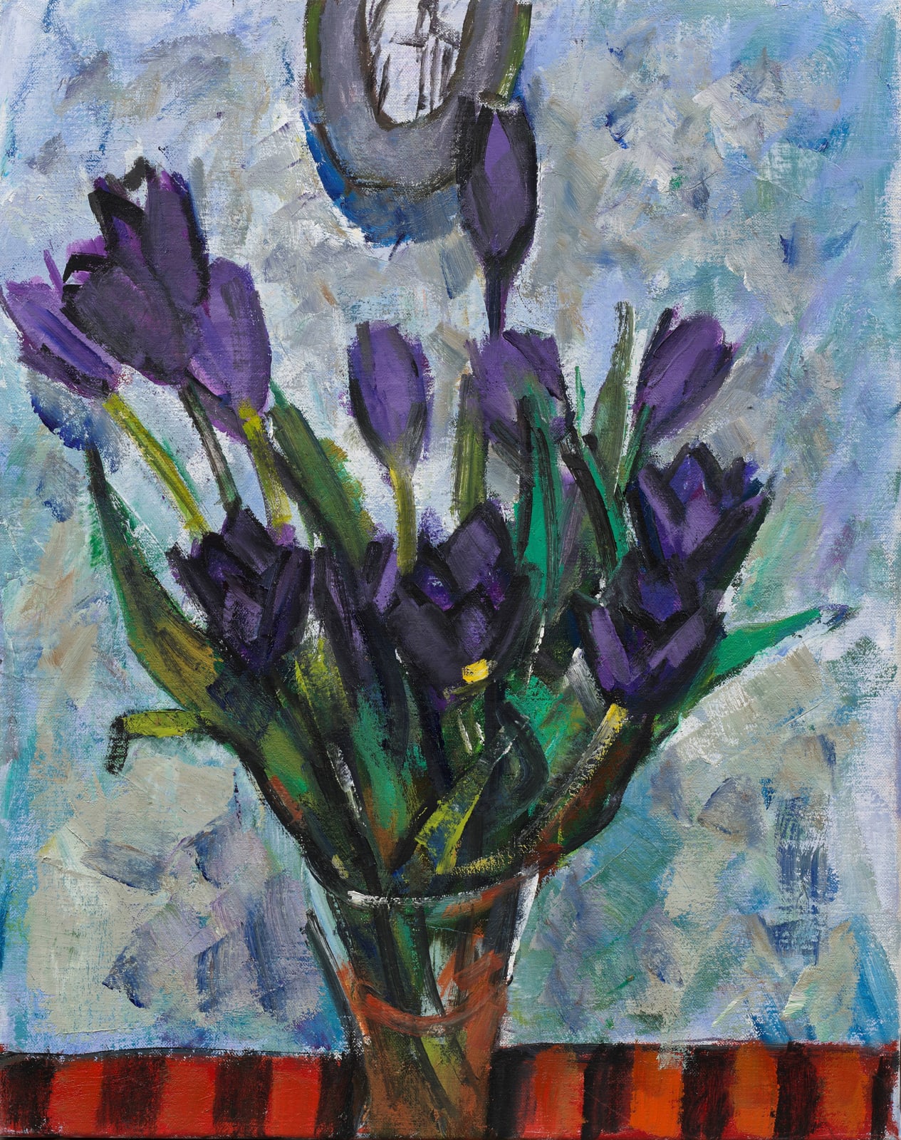 Archie Forrest, Tulips with Antique Frame