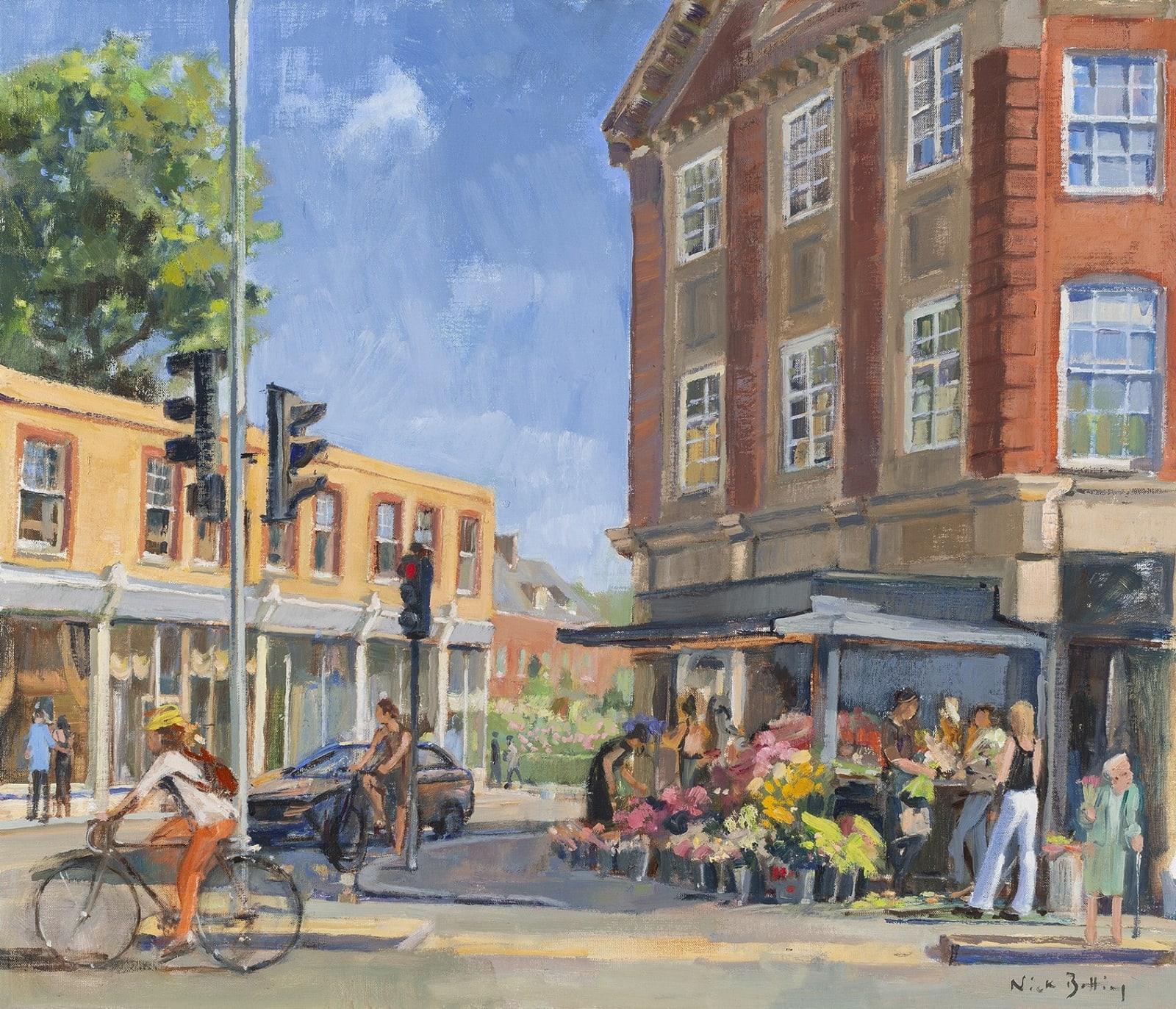 Nick Botting, 9. The flower stand I