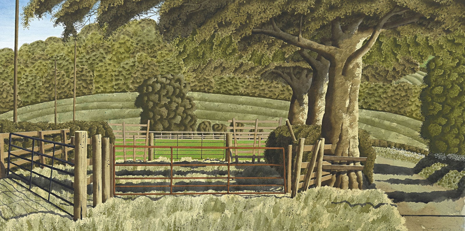 Simon Palmer, Above Burton Beck
