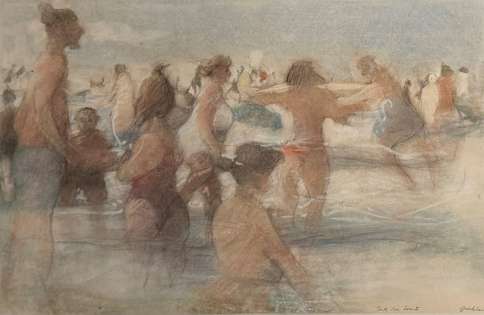 Bill Jacklin, Into the sea II, 2009