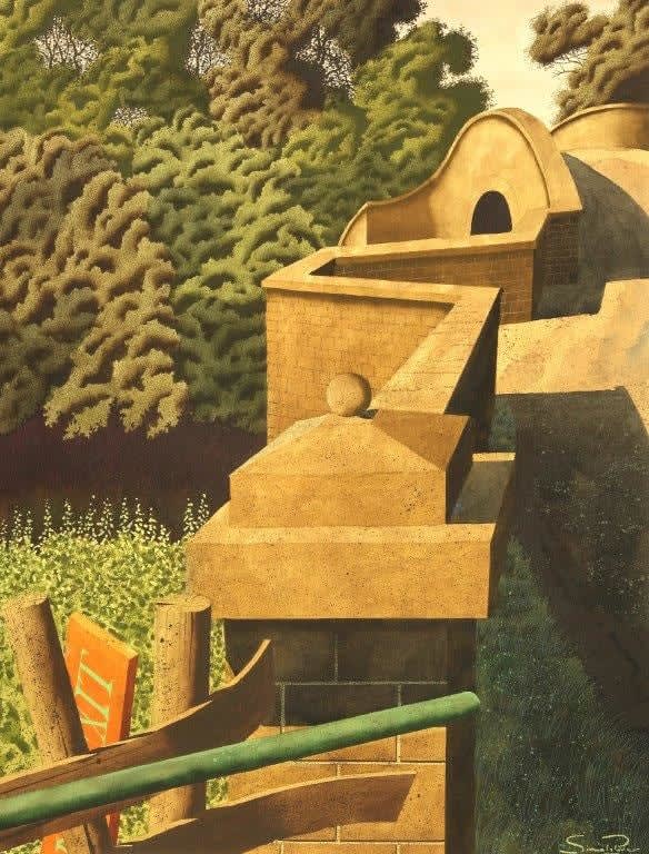 Simon Palmer, River Ramparts, Richmondshire
