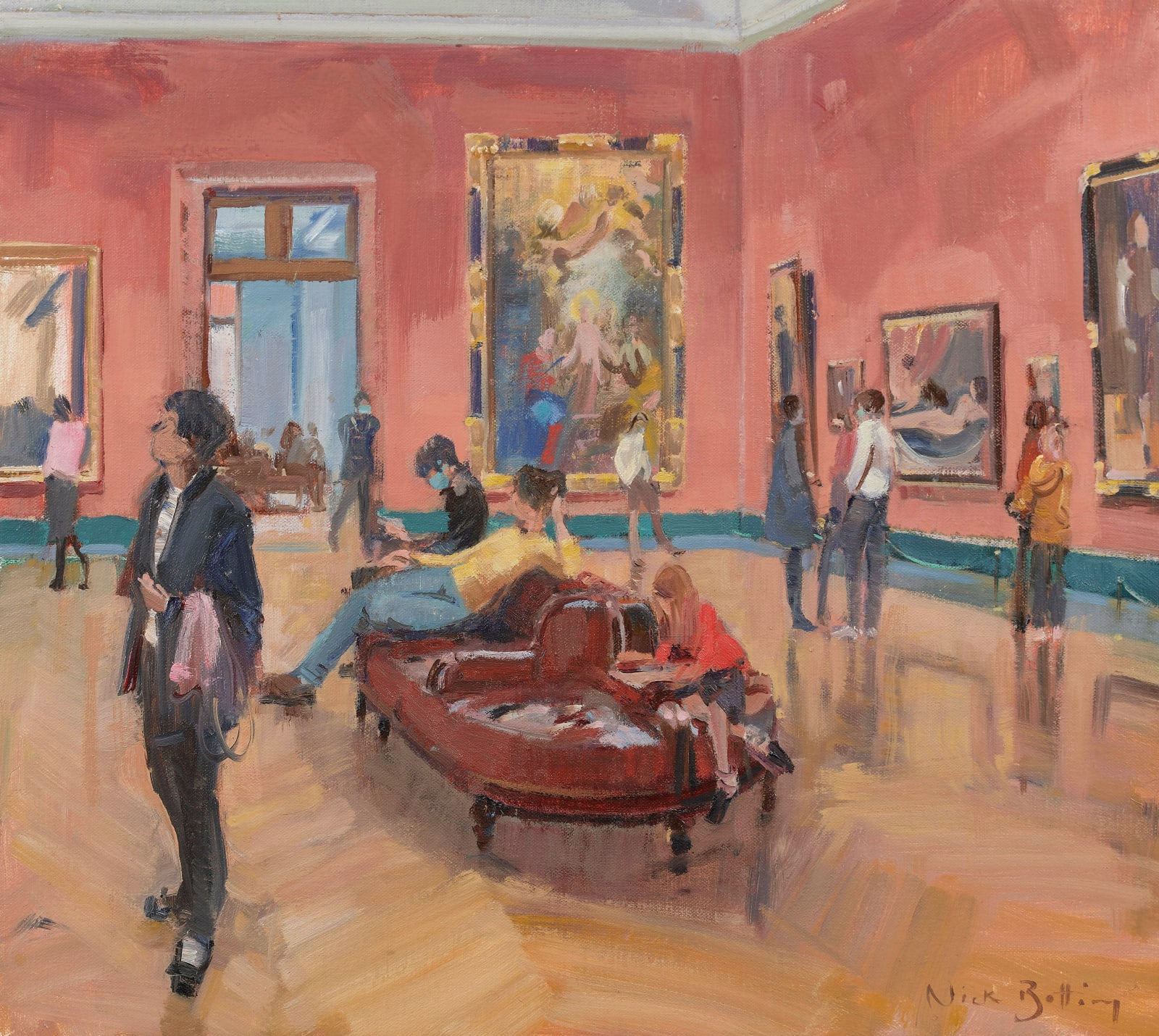 Nick Botting, The Spanish Room at The National Gallery