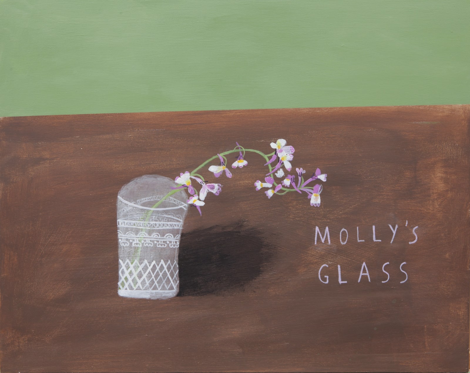 Elaine Pamphilon, Flower from the Wild Garden in Molly's Glass