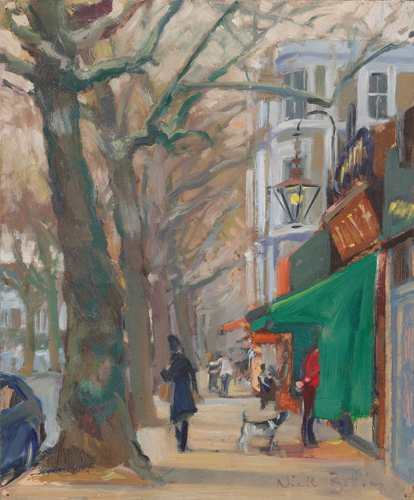 Nick Botting, Holland Park Road, Winter's Day