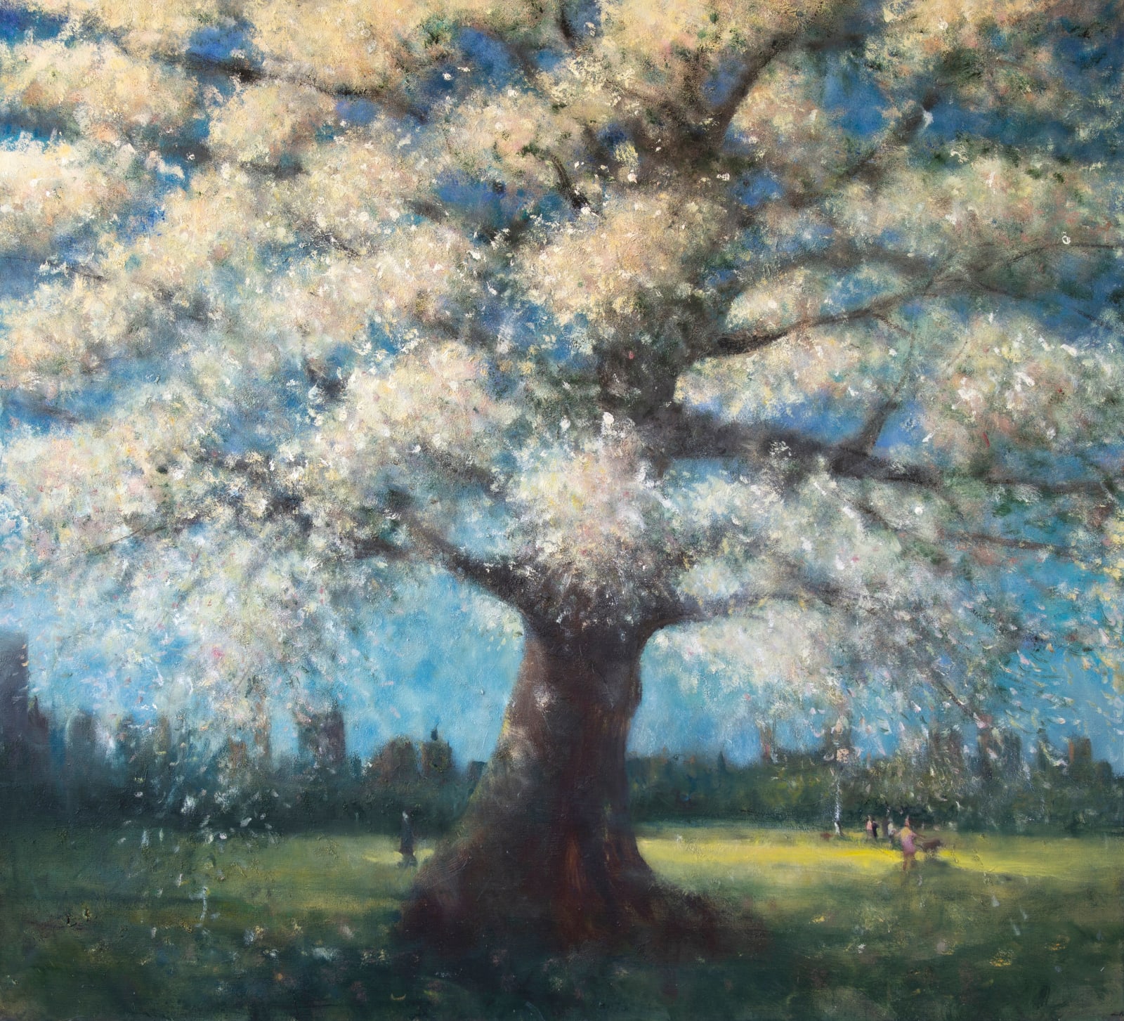 Bill Jacklin, Cherry Tree and Park, 2023