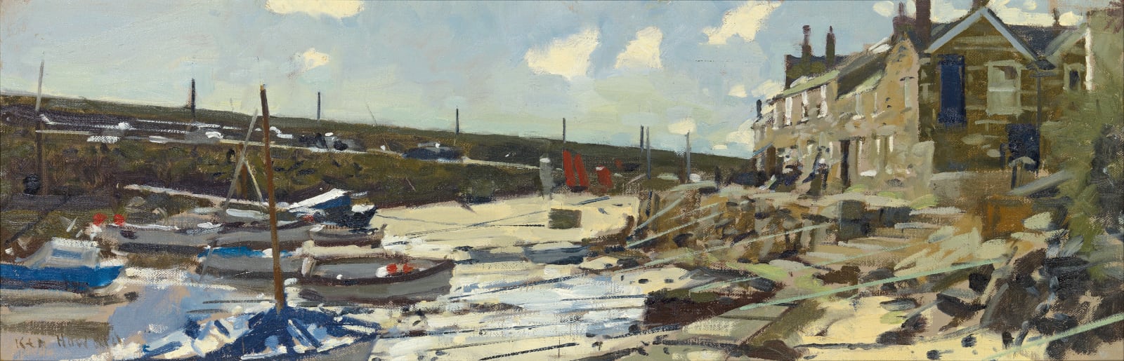 Ken Howard, Harbour, Mousehole