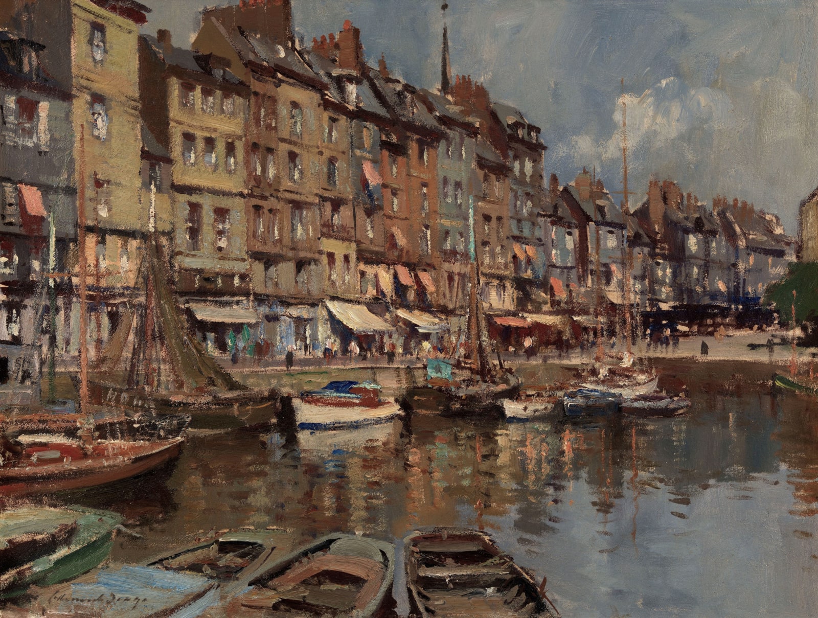 Edward Seago, Honfleur