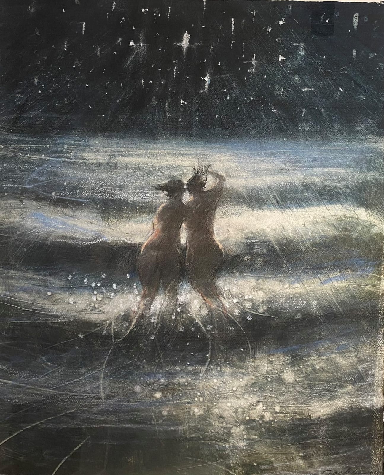 Bill Jacklin, Into the Sea at Night II, 2009