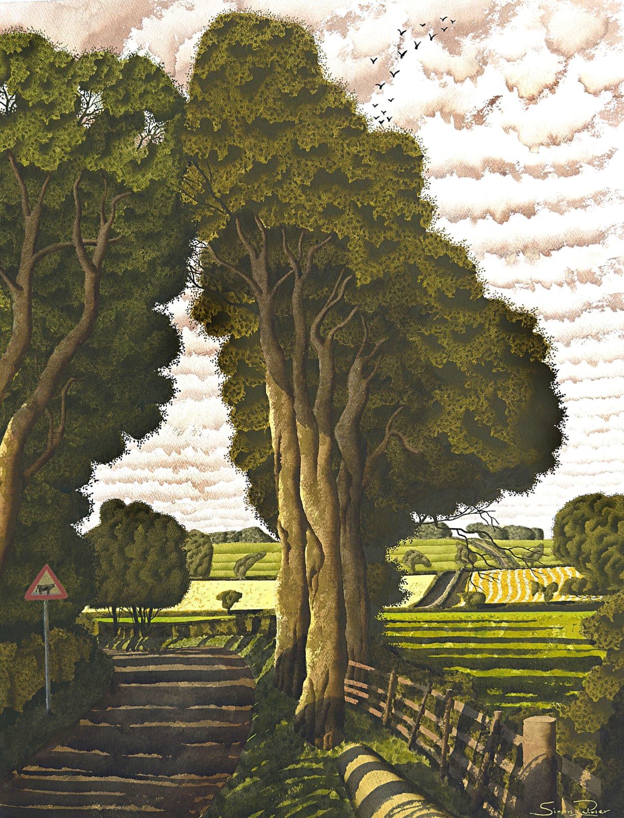 Simon Palmer, Mill Lane