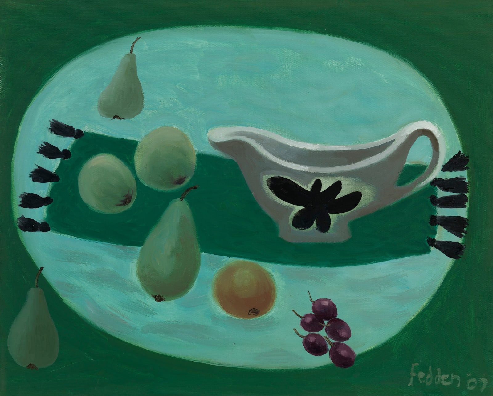 Mary Fedden, Still life with milk jug, 2007
