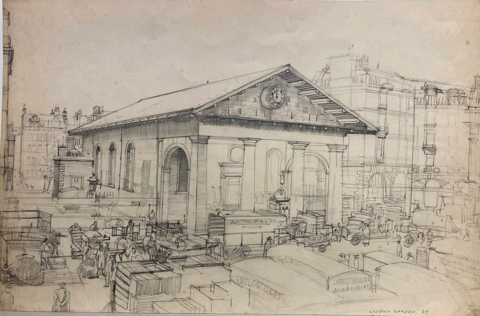 Roland Collins, Covent Garden, 1937