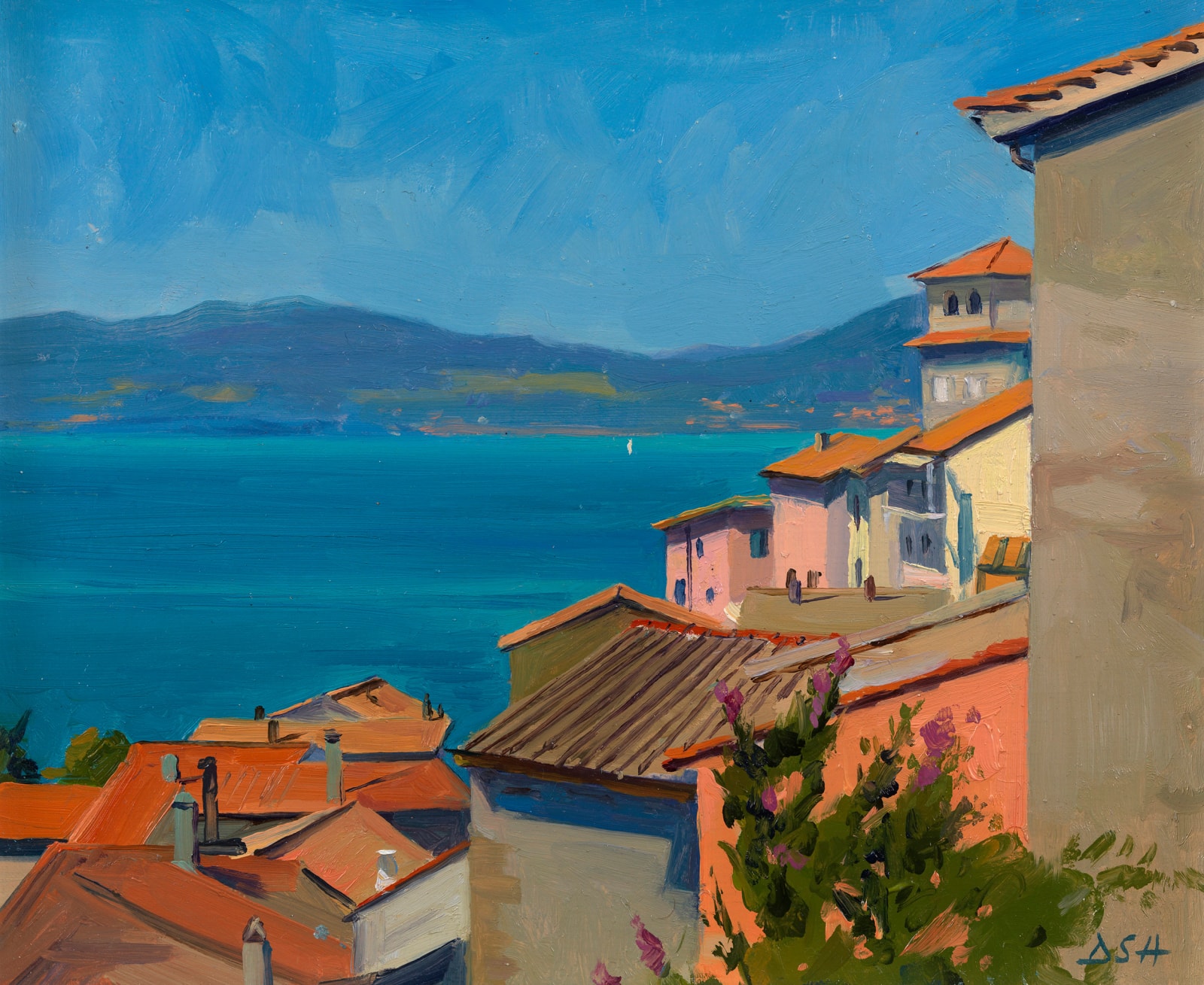 Daisy Sims Hilditch, September midday light, Anguillara Sabazia