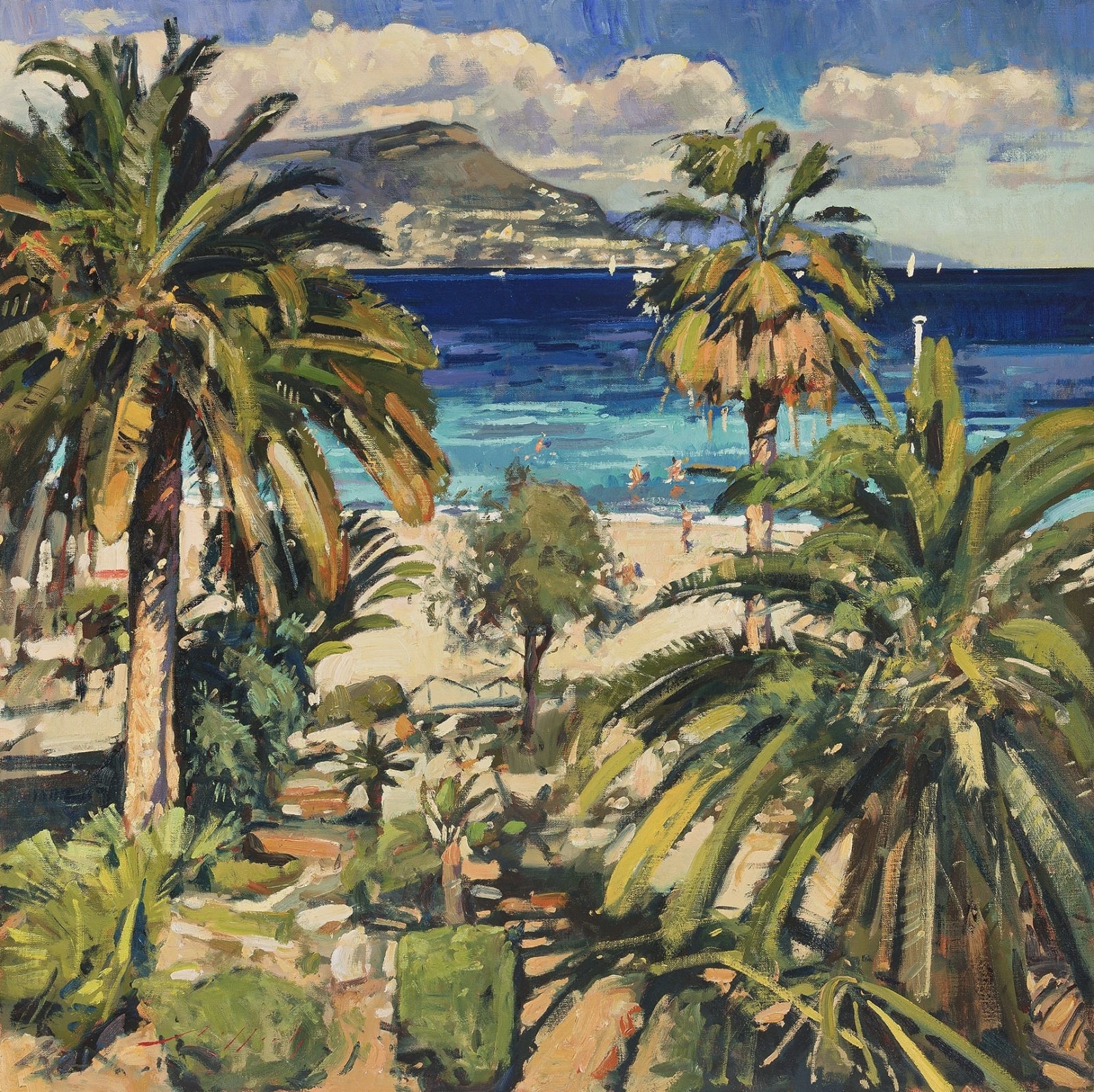 Paul Rafferty, Palms & Sails, Cap Ferrat
