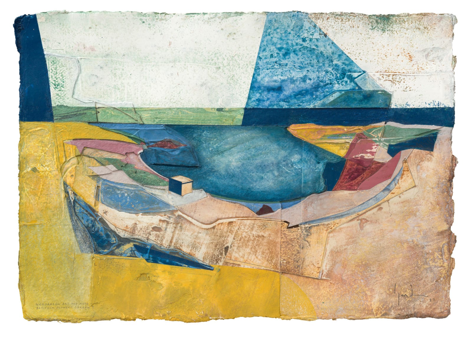 Jeremy Gardiner, Worbarrow Tout and Mupe Bay from Flower's Barrow I, Dorset, 2023