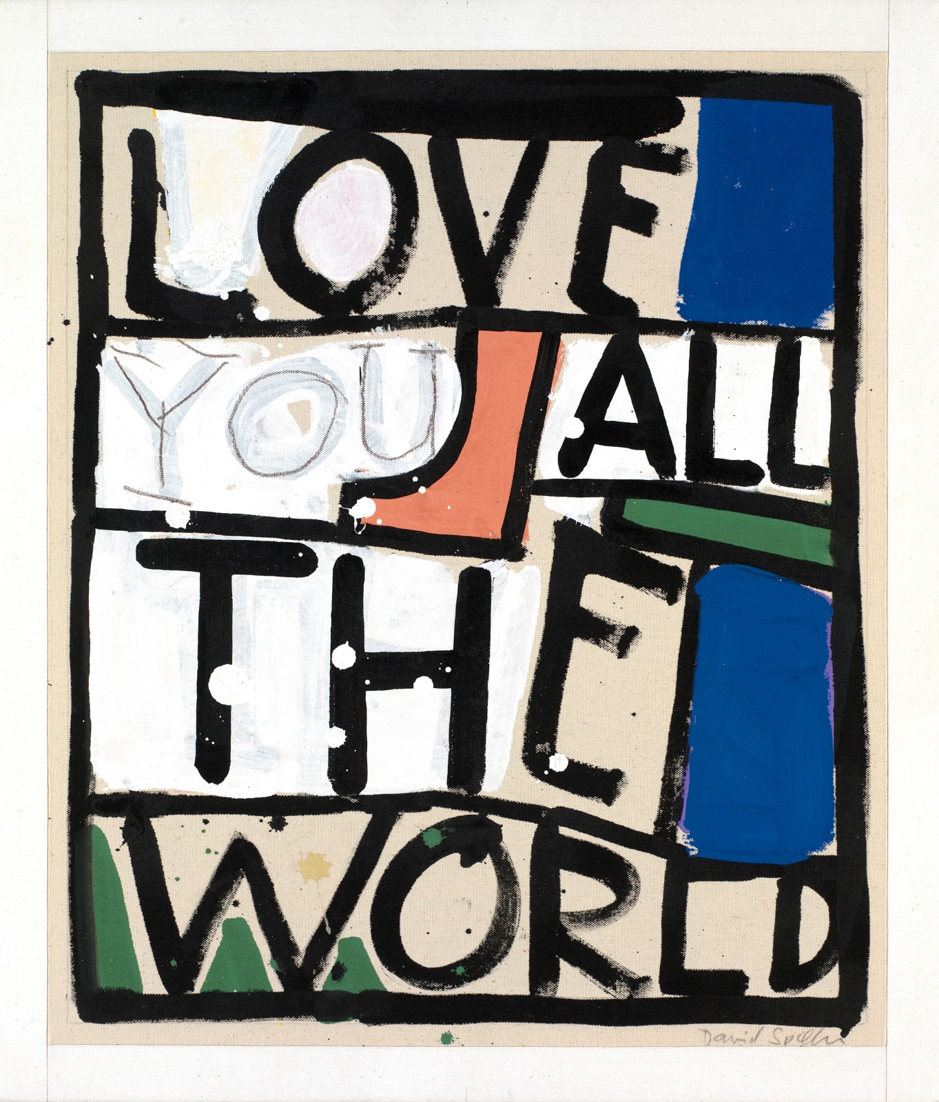 David Spiller, Love You All the World, 2009