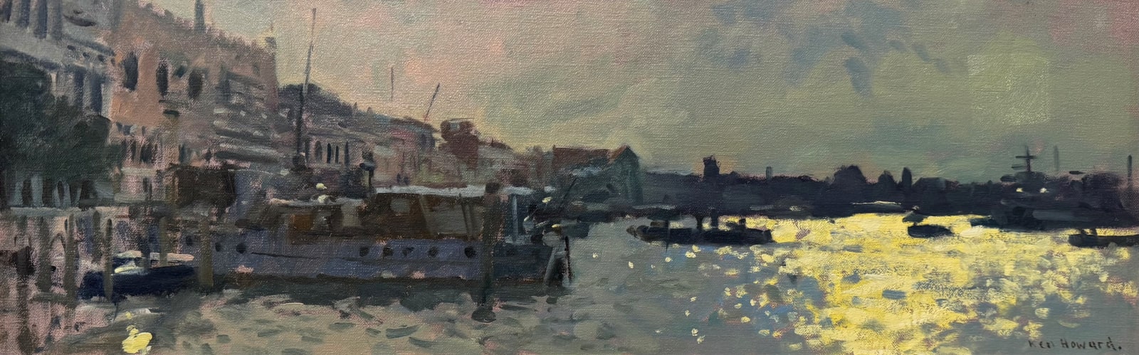Ken Howard, Morning light, Bacino di San Marco