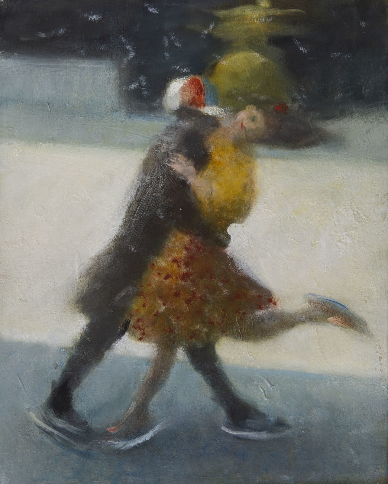 Bill Jacklin, Double Skaters NYC II, 2021