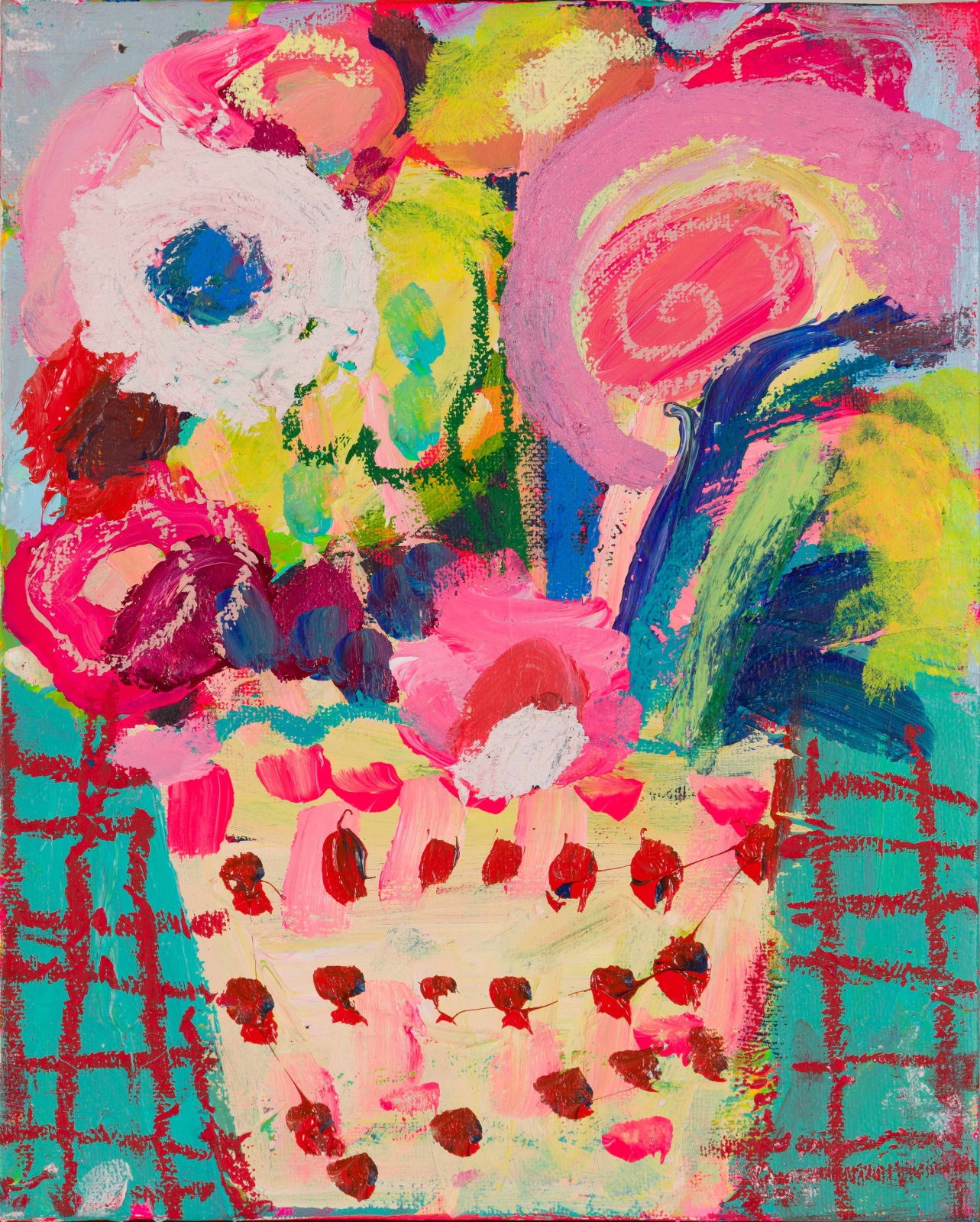 Emily Powell, 46. Turquoise Tablecloth, 2024