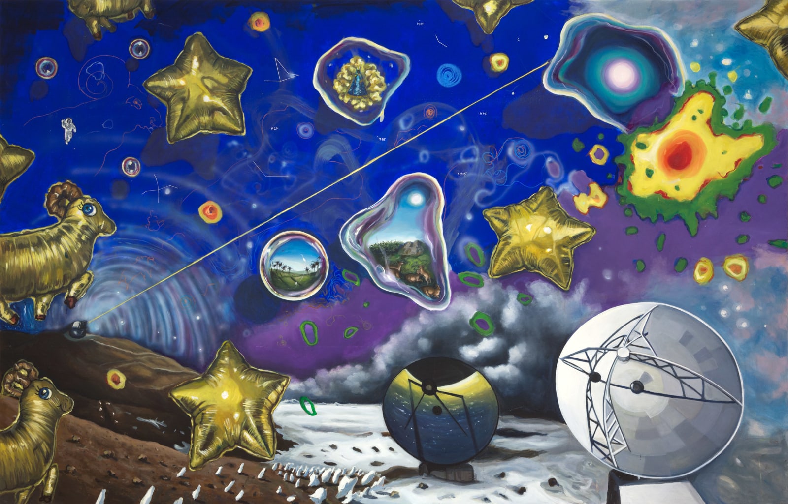 Julia Curylo, ESO, night sky seen through the eyes of Atacama , 2017