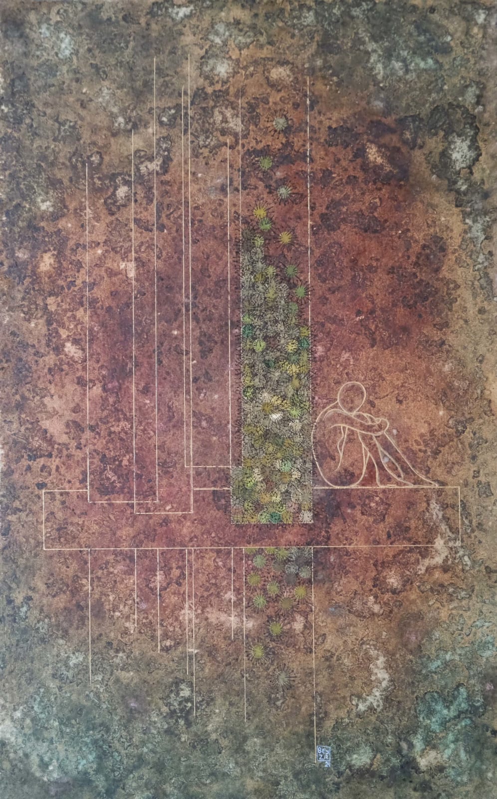 Saliha Beyza Umurca, Kapının Ardındakiler No.2 / Behind the Door No.2, 2021