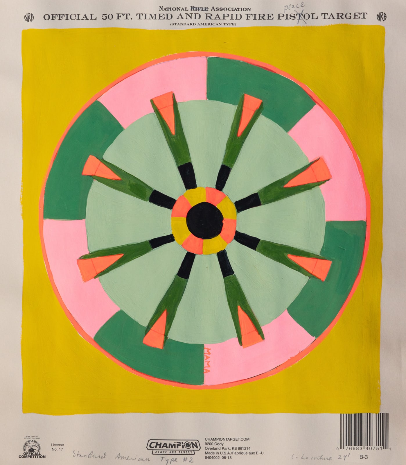 Crystalle Lacouture, MAMA Drawing #2 (Standard American Type), 2024