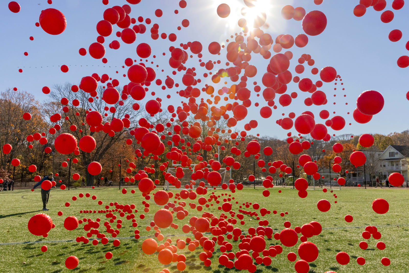 Pelle Cass, Red Balls--It Was Good Sleeping Weather, 2022