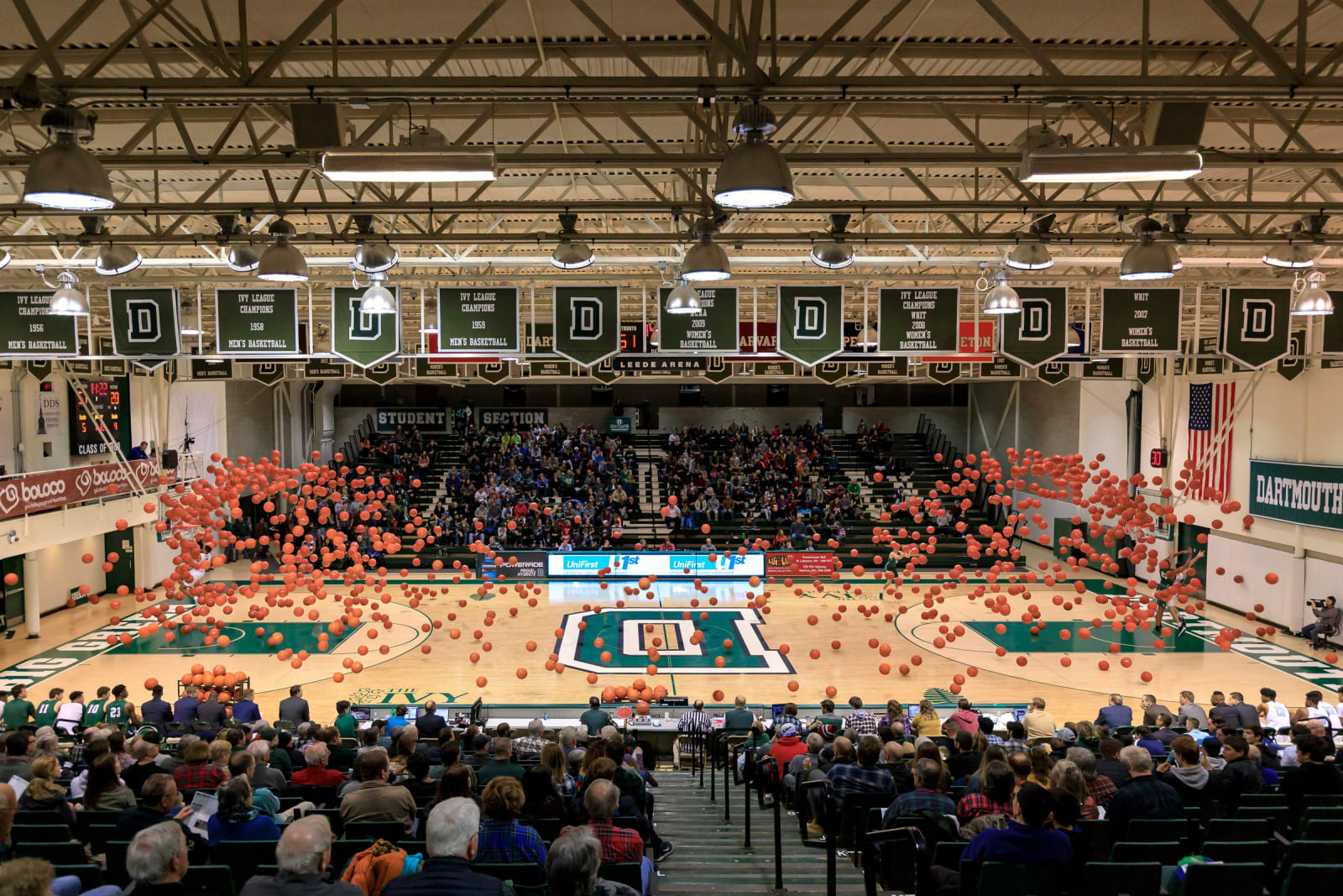 Pelle Cass, Dartmouth Basketball Side View, 2019