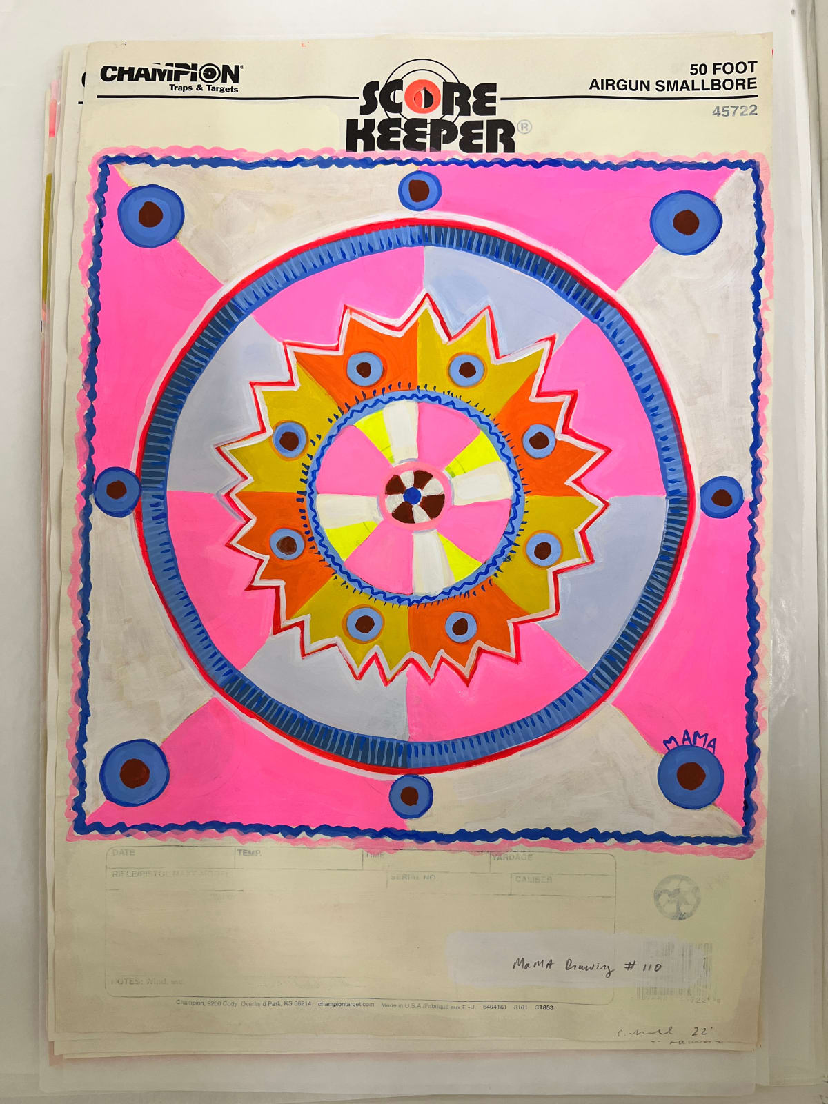 Crystalle Lacouture, MAMA Drawing #110, 2024