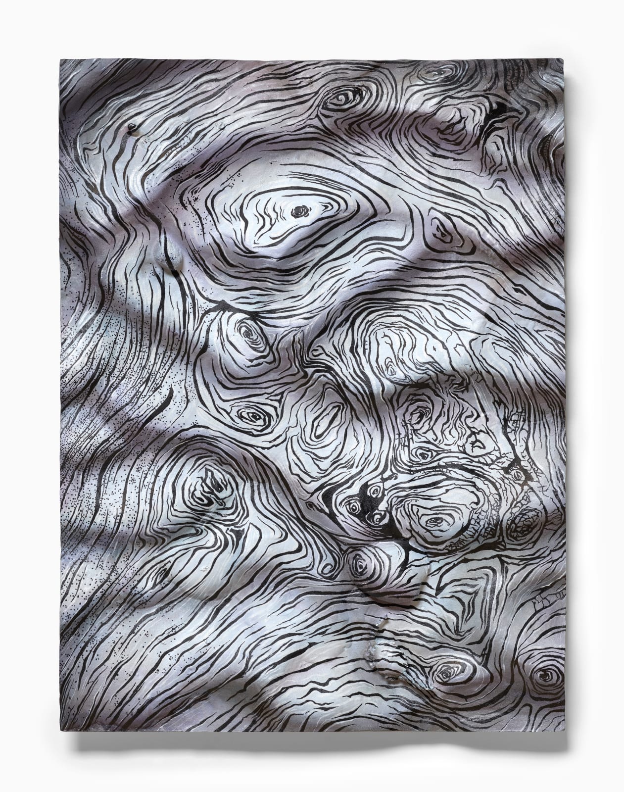 Lucy Kim, Pareidolia (Black/White) 1, 2025