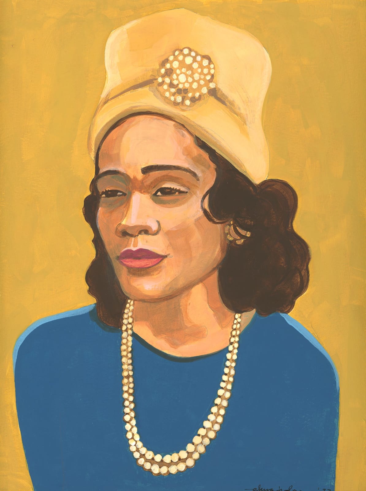 Ekua Holmes, Coretta: Pensitivity, 2022