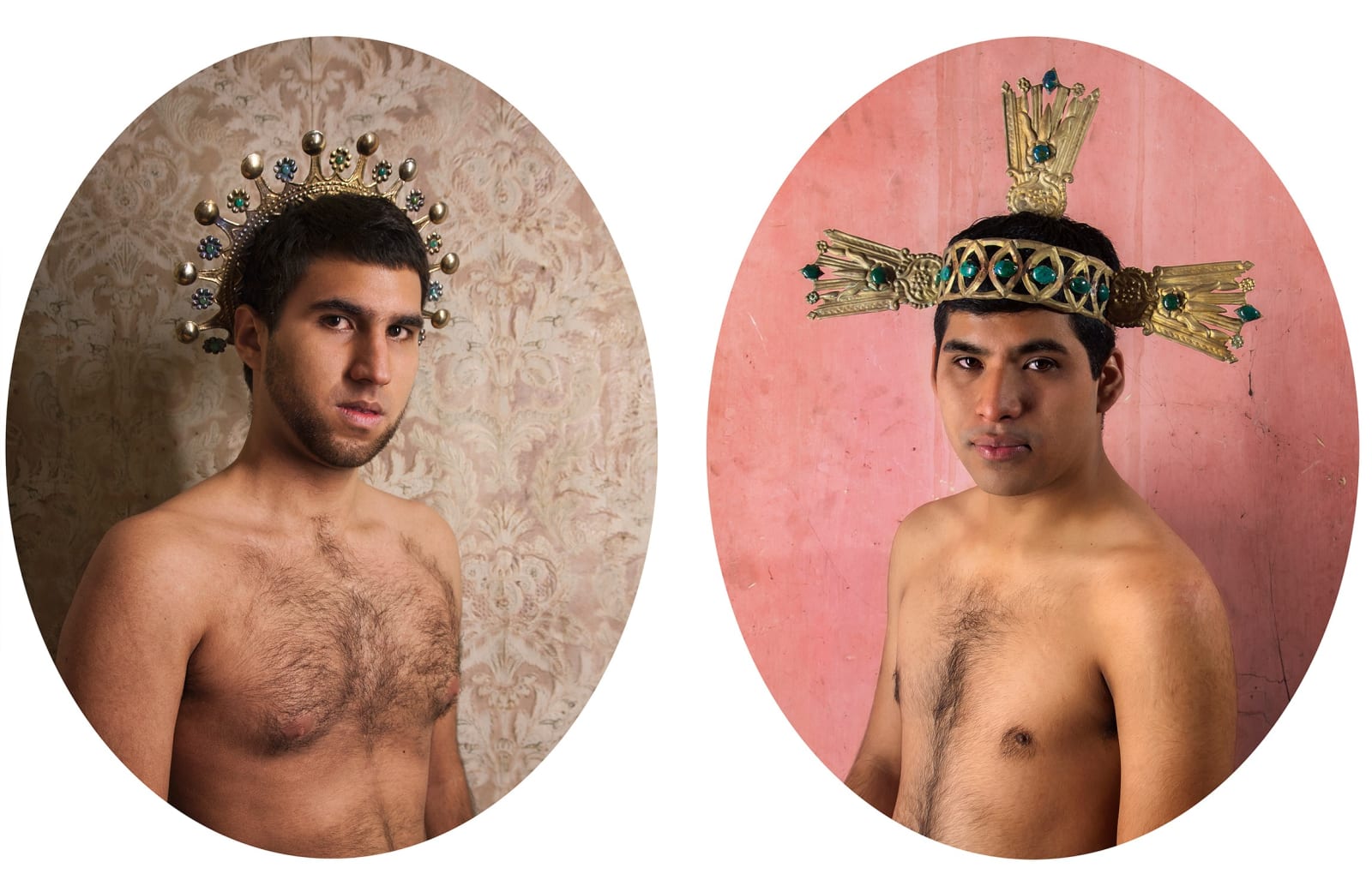 Juan José Barboza-Gubo & Andrew Mroczek, Humberto & Saul, Diptych, 2014