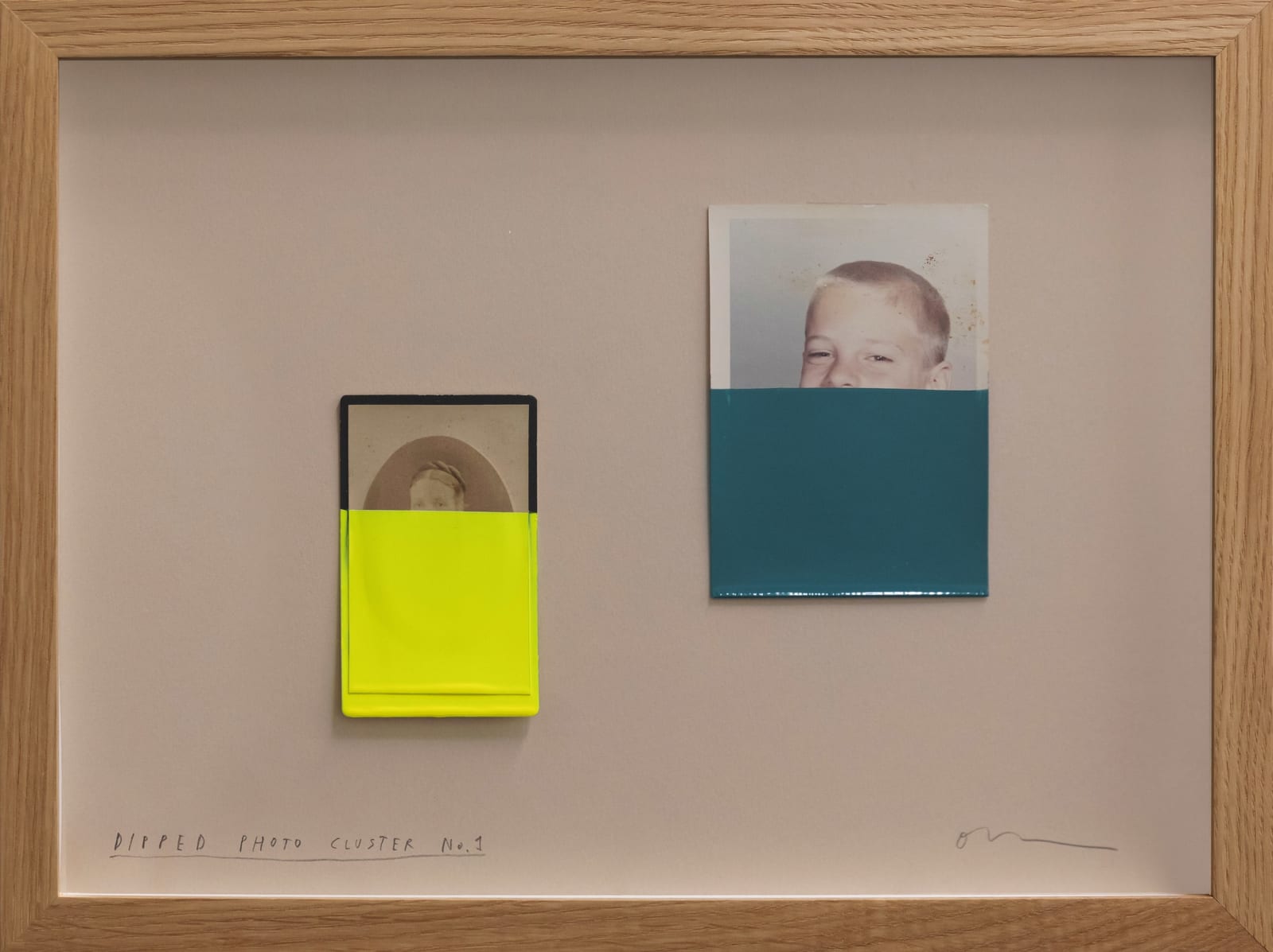 Oliver Jeffers, Dipped Photo Cluster 1, 2025