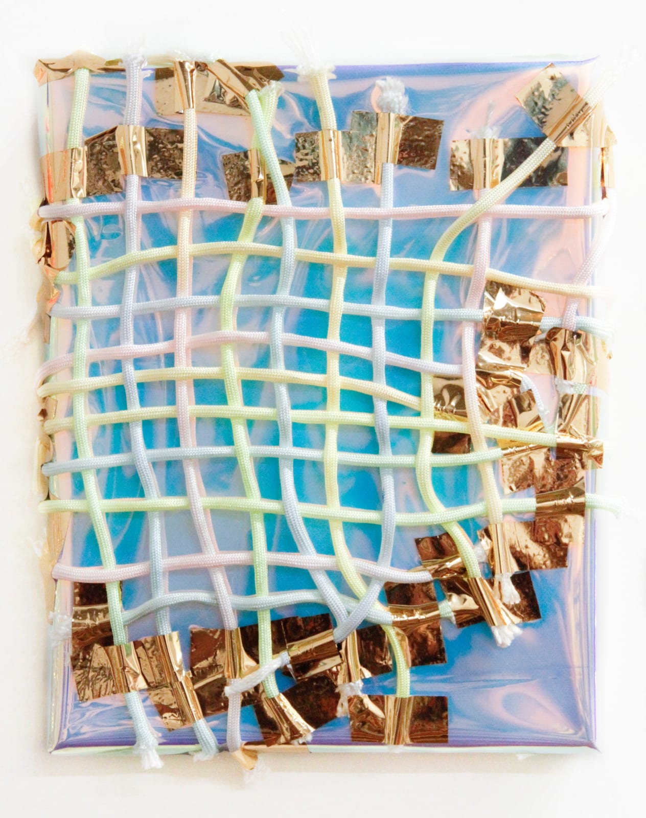 Denise Treizman, Untitled (Wrapping grid), 2022