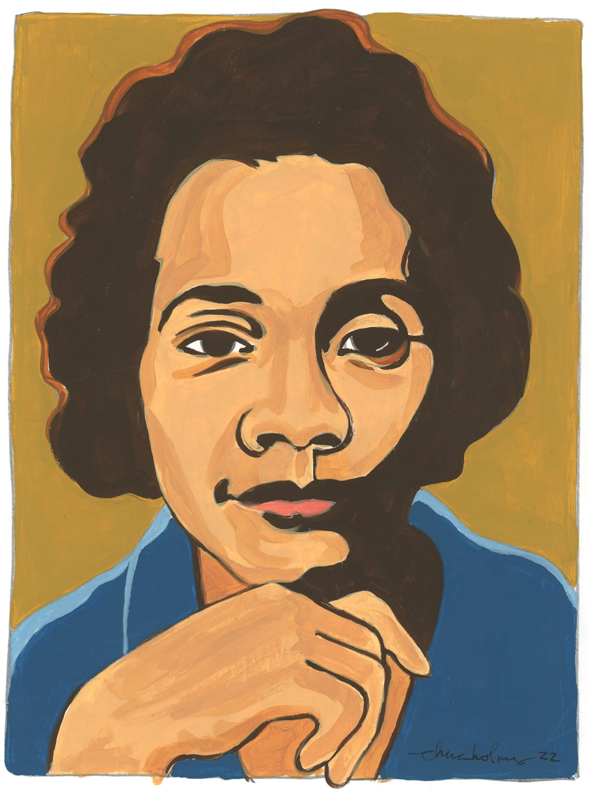 Ekua Holmes, Coretta: More than a Conqueror, 2022