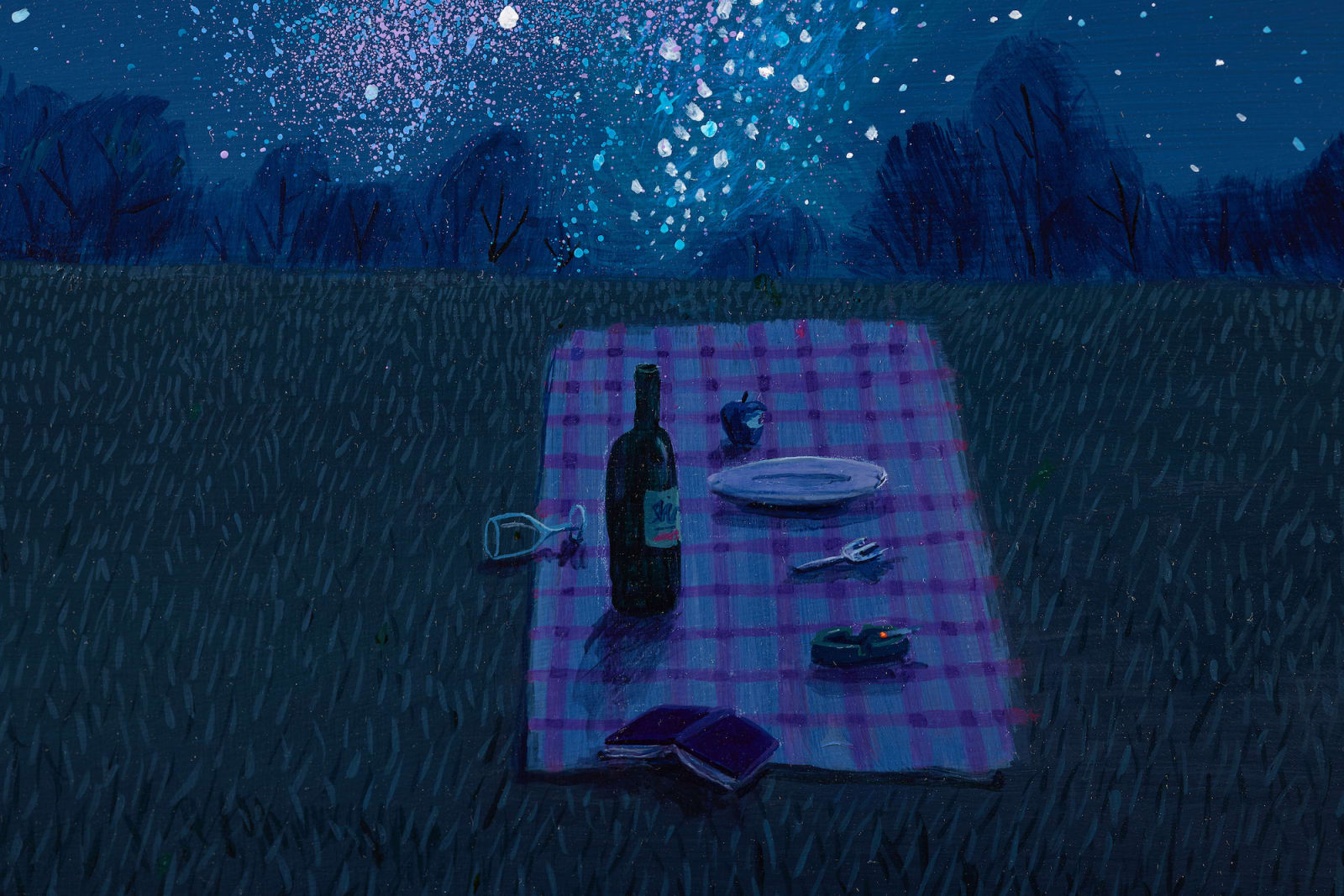 Oliver Jeffers, High Noon in the Milky Way, 2023