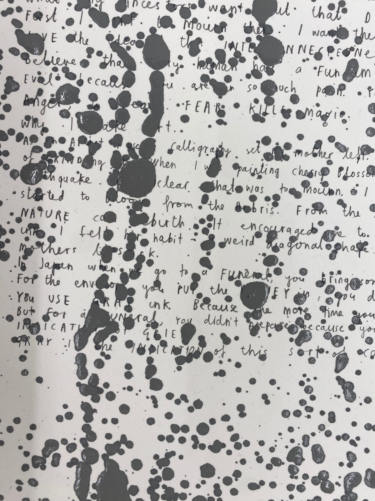 Oliver Jeffers, Drip Sheet No. 21, 2025