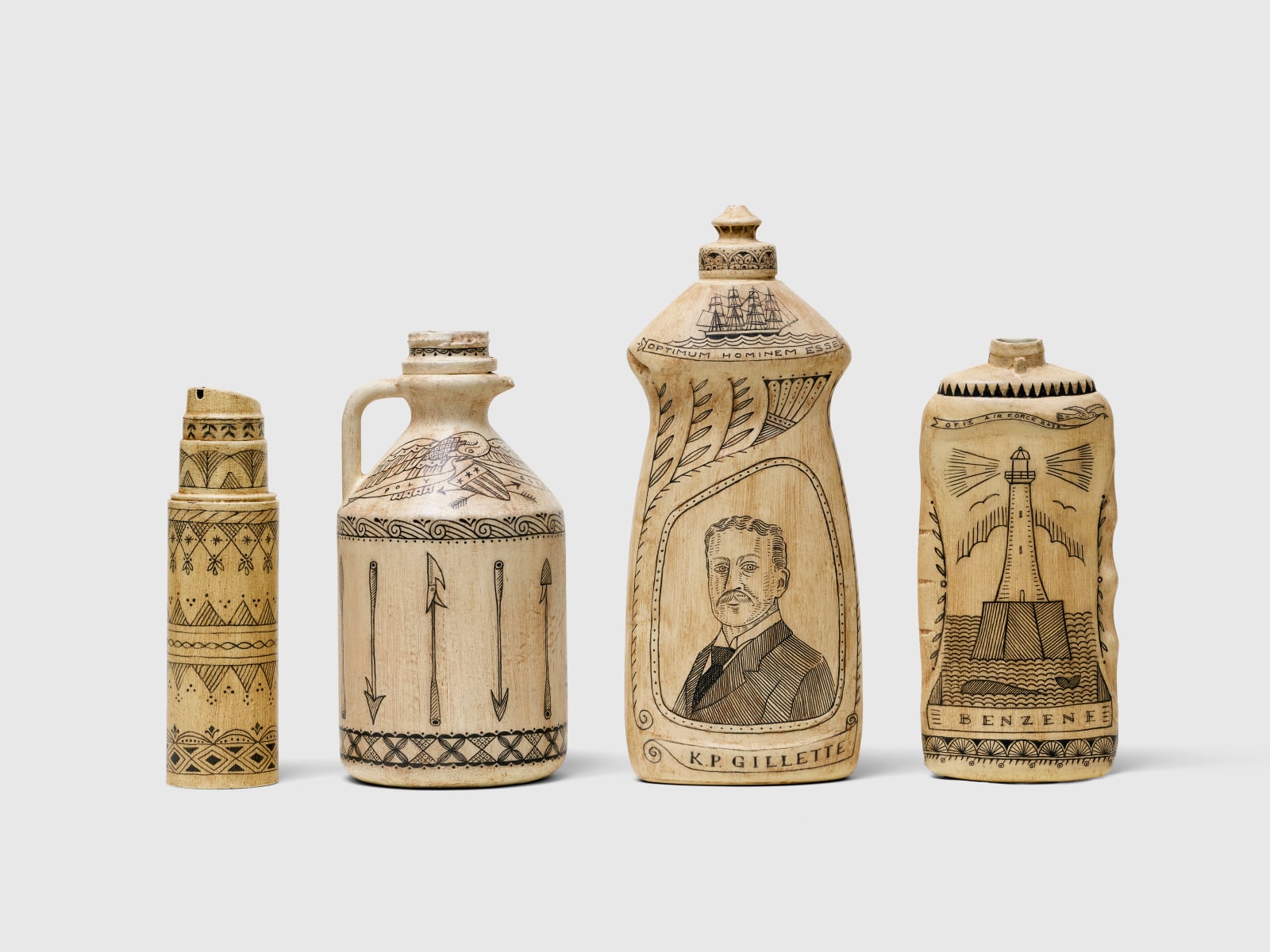 Duke Riley, Four Articles Selected for the Poly S. Tyrene Memorial Maritime Museum (No. 204, 419, 408, and 416), 2024