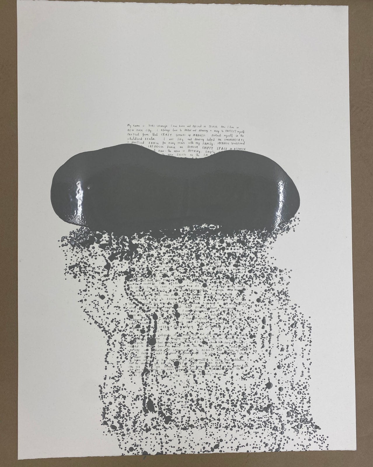 Oliver Jeffers, Drip Sheet No. 21, 2025