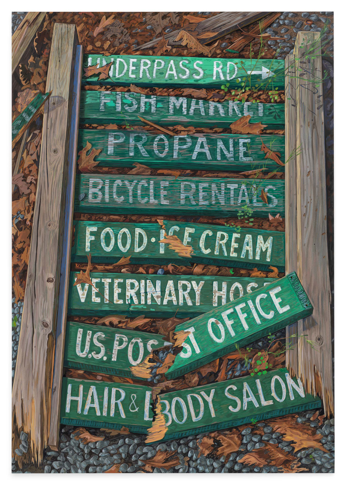 Josephine Halvorson, Underpass Road, 2023-2024