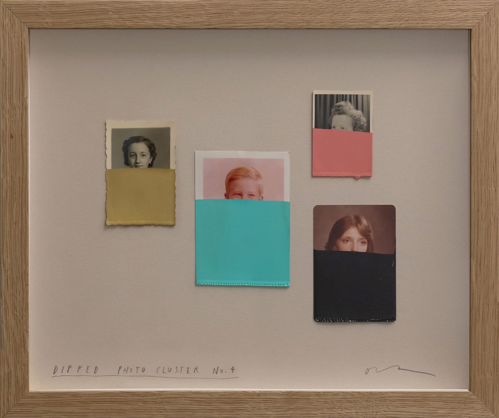 Oliver Jeffers, Dipped Photo Cluster 4, 2025